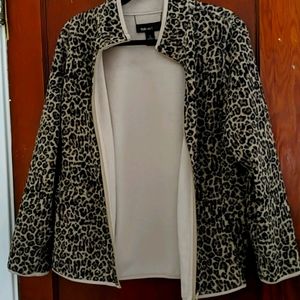 Style & Co. Sport reversible fleece